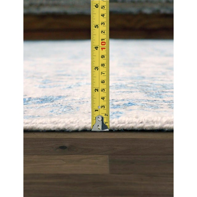 Pasargad Home Transitional Silver Area Rug-8' 5" X 11' 8" For Sale In New York - Image 6 of 8