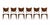 Mid-Century Modern Mid Century Style Solid Walnut Butterfly Dining Chairs - Set of 6 For Sale - Image 3 of 5