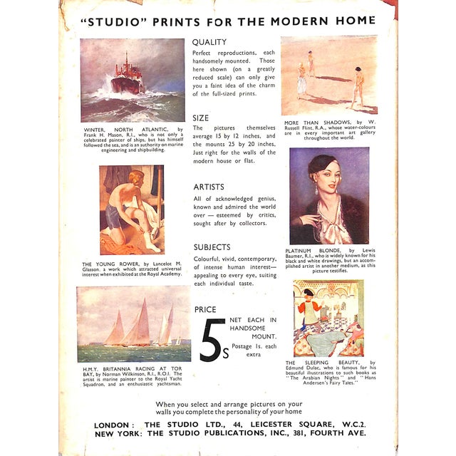 "Colour Schemes for the Modern Home" 1933 Patmore, Derek For Sale In New York - Image 6 of 13