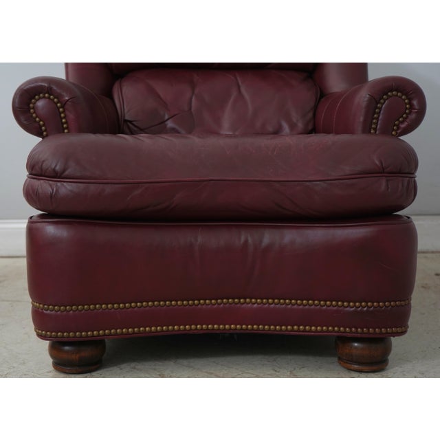Hancock & Moore Leather Armchair For Sale - Image 9 of 18
