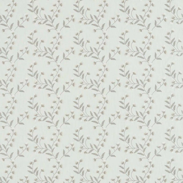 Sanderson Everly Fabric in Mineral For Sale