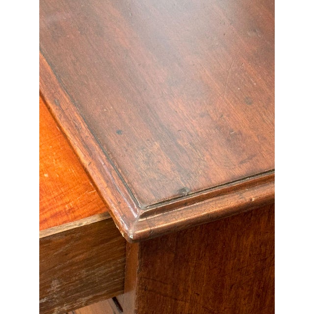 Brown 19th Century English Mahogany Chest of Drawers For Sale - Image 8 of 11