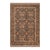 Art Nouveau 1990's Pak-Persian Black/Green Wool Rug - 6'3'' X 8'0'' For Sale