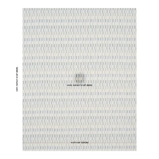 Schumacher Anders Performance Fabric In Mist For Sale