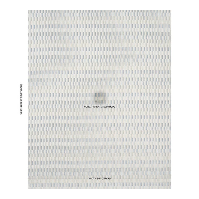 Schumacher Anders Performance Fabric In Mist For Sale