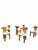 Scandinavian Pine Dining Chairs, 1970s, Set of 6 For Sale - Image 10 of 10