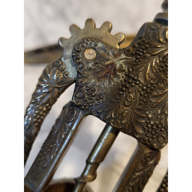 Vintage Brass Wine Bottle Opener Nut Cracker For Sale - Image 12 of 12