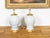 Early 21st Century Asian Modern Porcelain Vases Table Lamps - Pair For Sale - Image 5 of 10