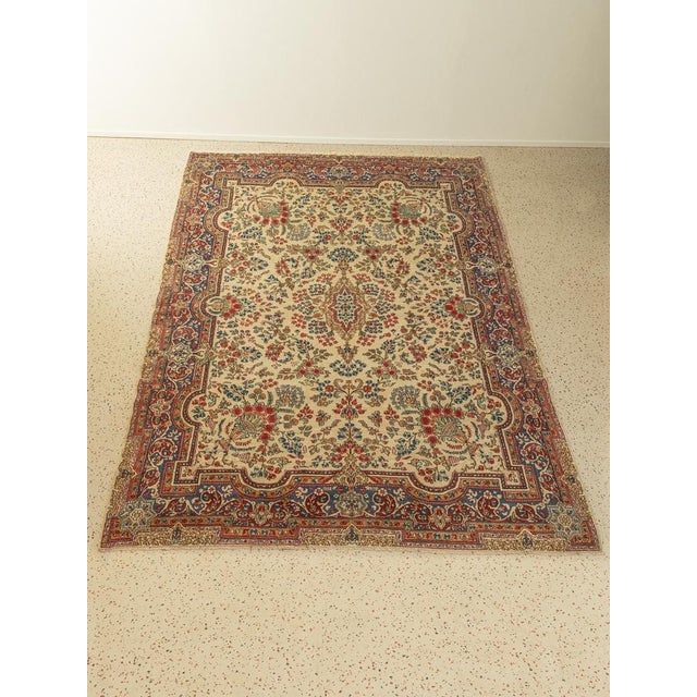 Vintage Kerman Rug, 1960s For Sale - Image 3 of 15