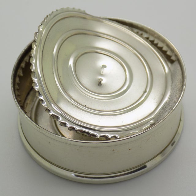 Vintage Italian Handmade Genuine Silver Opened Can Figurine, 1980s For Sale - Image 4 of 14