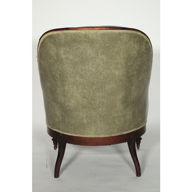 Pair of Napoleon III Rosewood Armchairs For Sale In Los Angeles - Image 6 of 11