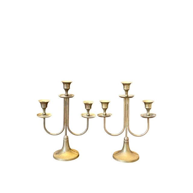 Art Deco Candleholders, 1930s, Set of 2 For Sale - Image 6 of 6