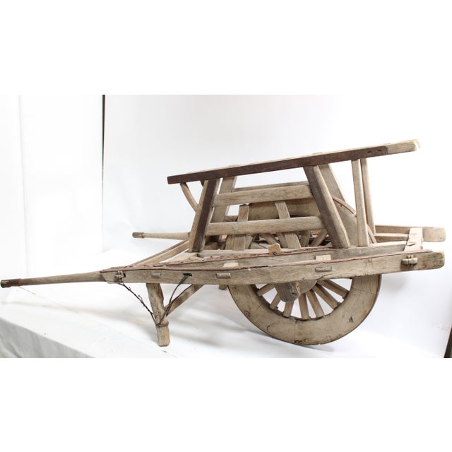 Our Pheasants Harvest Farm Cart is a well-preserved piece of history. Vintage European originally used to transport...