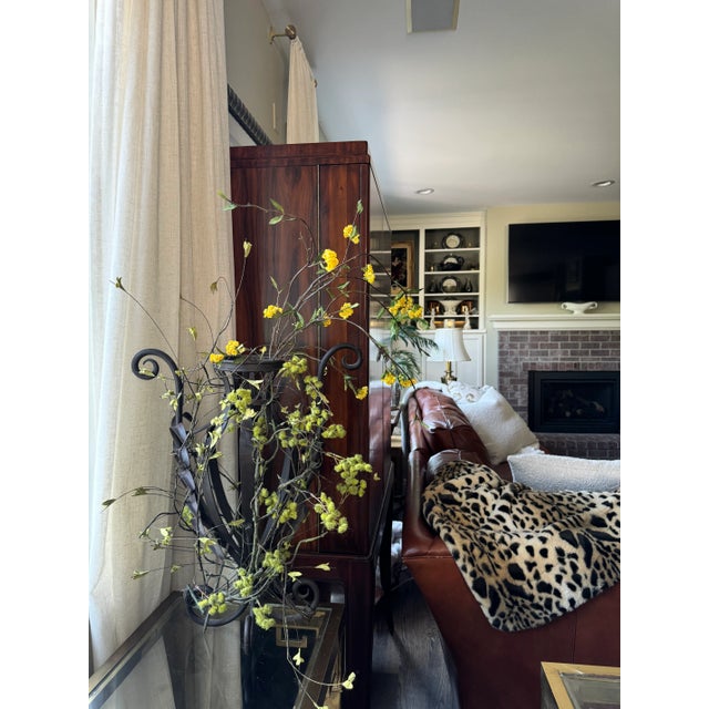 Bronze Vintage Greek Revival Urn Shaped Cast Metal Vase For Sale - Image 8 of 8