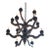 Paul Ferrante Style - Large French Provincial Two Tier 12 Light Wooden Chandelier For Sale