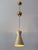 Metal Mid-Century Pulley Diabolo Pendant Lamp attributed to Vereinigte Werkstätten, Munich, 1950s For Sale - Image 7 of 18