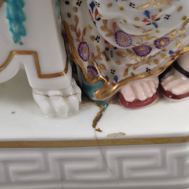 Ceramic Model No.100 Museum-Recorded Figure of Andromache in Porcelain from Derby For Sale - Image 7 of 12