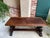 Antique French Coffee Table Carved Oak Bench Baroque Window Hall Seat C1900. For Sale - Image 15 of 18