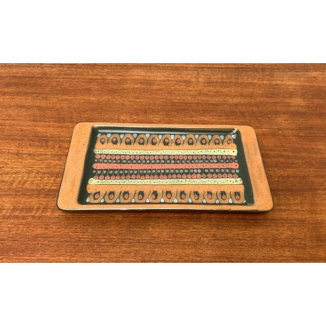 Vintage German Ceramic Plate from Keramik Manufaktur Kupfermühle, 1970s For Sale - Image 16 of 16