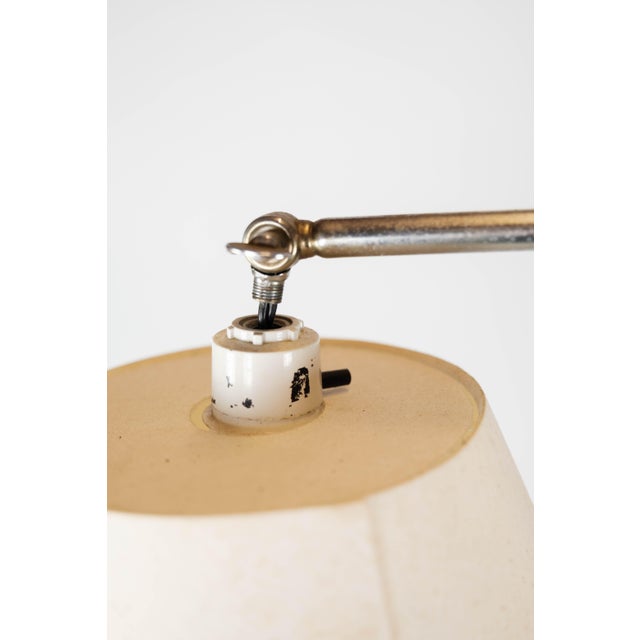 Floor Lamp of Chrome and Black Painted Metal, 1970s For Sale - Image 6 of 8