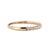Modern 18k Yellow Gold 3.80ctw Diamond Half Eternity Hinged Bangle Bracelet For Sale - Image 3 of 8