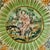 Capodimonte Mid 20th Century Hand Painted Capodimonte Decorative Plate Wall Decor For Sale - Image 4 of 11