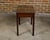 Brown English 18th Century Georgian Period Walnut Side Table with Single Drawer For Sale - Image 8 of 12