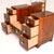 Brown French Art Deco Burr Walnut Dressing Table, 1930 For Sale - Image 8 of 11