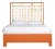 Ohana Bed Queen - Orange For Sale