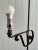 1940s Wrought Iron Swing Arm Floor Lamp With Scroll Detailing For Sale - Image 13 of 16
