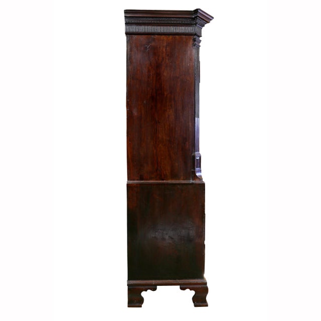 George III Mahogany Chest on Chest For Sale - Image 11 of 13