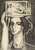 A 1986 etching and aquatint print, titled "La Jaula" by the Mexican artist Alfredo Zalce (1908-2003). This piece features...