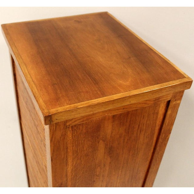 Vintage Filing Cabinet in Oak, 1920s For Sale - Image 11 of 16