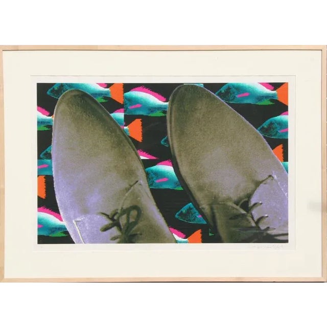 Visual Chemistry - Shoes Ronald Leighton Year: 1989 Size: x Framed size: 26.5 x 35.5 inches Digital Print, signed and...