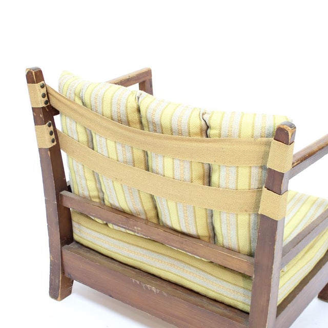 Swedish Pine Lounge Chair in the style of Axel Einar Hjort, 1930s For Sale - Image 14 of 17