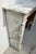Louis XVI Style Fireplace in White Carrara Veined Marble, 19th Century For Sale - Image 6 of 16