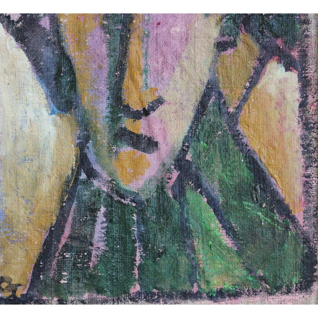 Florentine School Artist, Hidden Portraits XVIII, 1990s, Acrylic on Canvas, Framed For Sale - Image 8 of 10