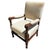 Pair of 1950s Mediterranean Style Carved Walnut Lion Paw Armchairs For Sale - Image 9 of 9