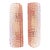 Set of two Organic style wall sconces in Murano glass. Scenographic pink color for italian luxury sconces. Luxury and...