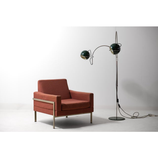 Mid-Century Space Age Double Arc Eyeball Floor Lamp from Gepo, 1960s For Sale - Image 6 of 17
