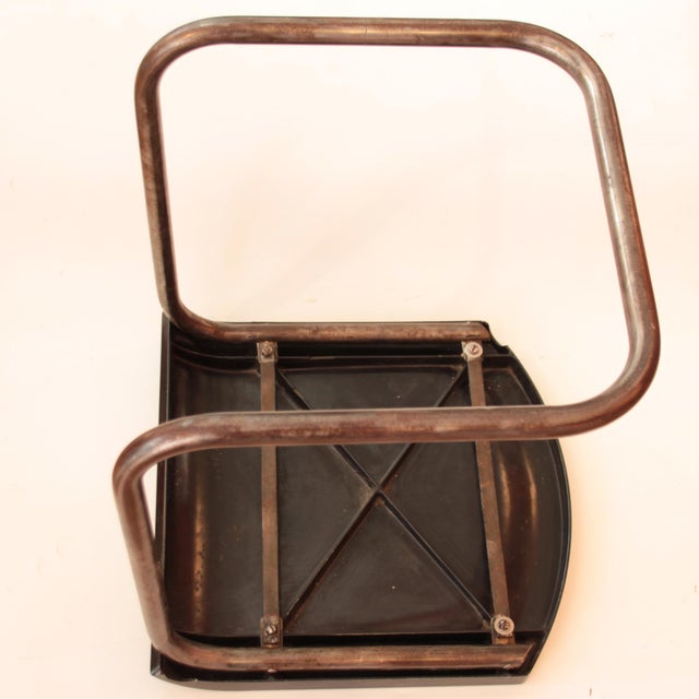 1930s French Art Deco Bakelite Stool, 1930s For Sale - Image 5 of 9
