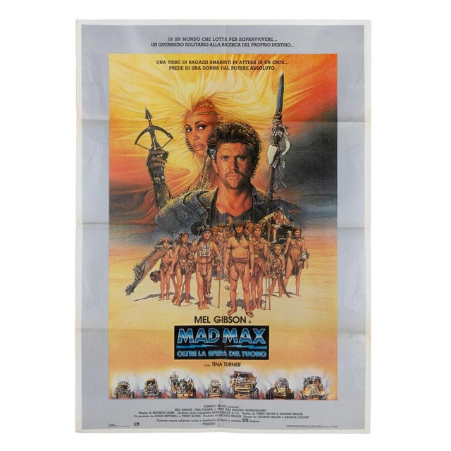 Mad Max Beyond Thunderdome Poster, Italy, 1985 For Sale - Image 6 of 7