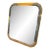 Italian Brass and Chrome Picture Frame, 1970s For Sale