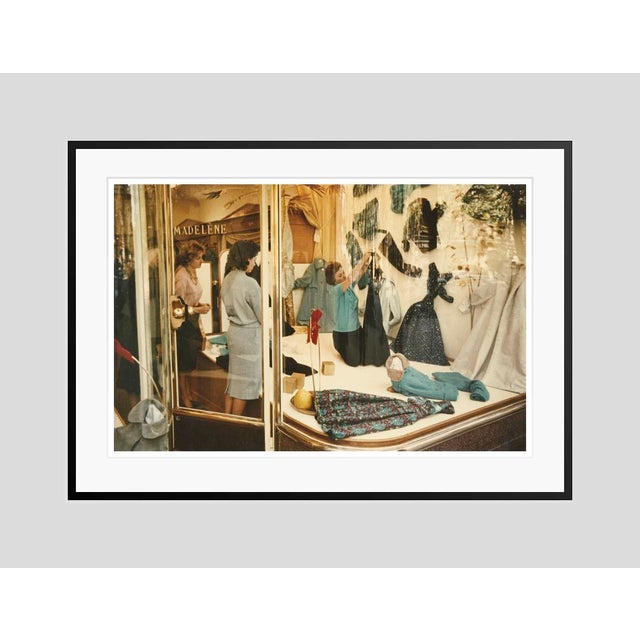 Modern Parisian Shop 1950s by Peter Cornelius Framed C-Print For Sale - Image 3 of 3