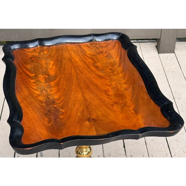 Antique Flame Mahogany Tray For Sale - Image 13 of 16