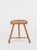 Brown Vintage Wooden Shoemaker Tripod Stool by Arne Hovmand-Olsen, 1950 For Sale - Image 8 of 13