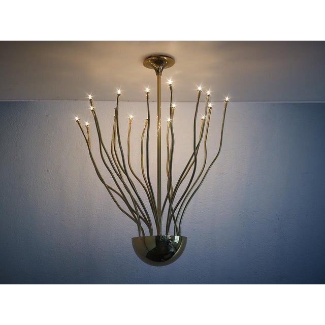 Large Medusa Ceiling Lamp from Florian Schulz, 1980s For Sale - Image 6 of 10