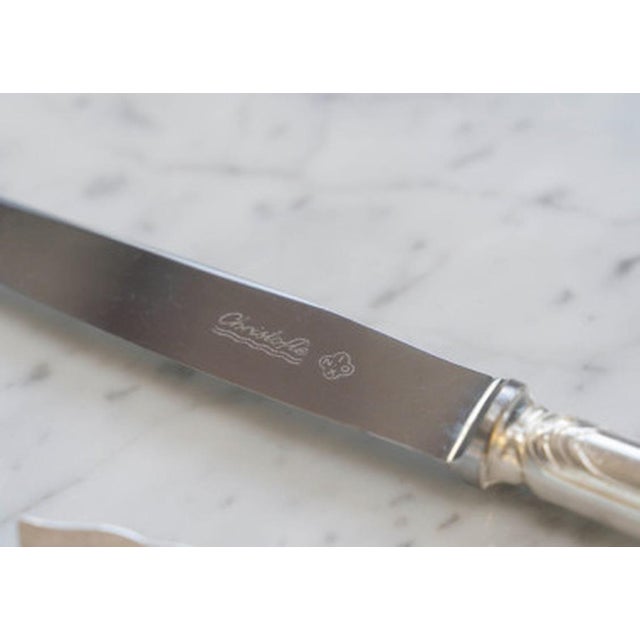 Marly Silver-Plated Flatware Set from Christofle, Set of 113 For Sale - Image 10 of 18