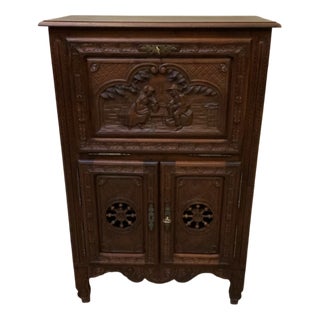 Antique Breton Bar Cabinet, Vertico, 1945 For Sale