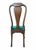 1940s Vintage Queen Anne Dining Chairs - Emerald Velvet - Set of 6 For Sale - Image 5 of 12